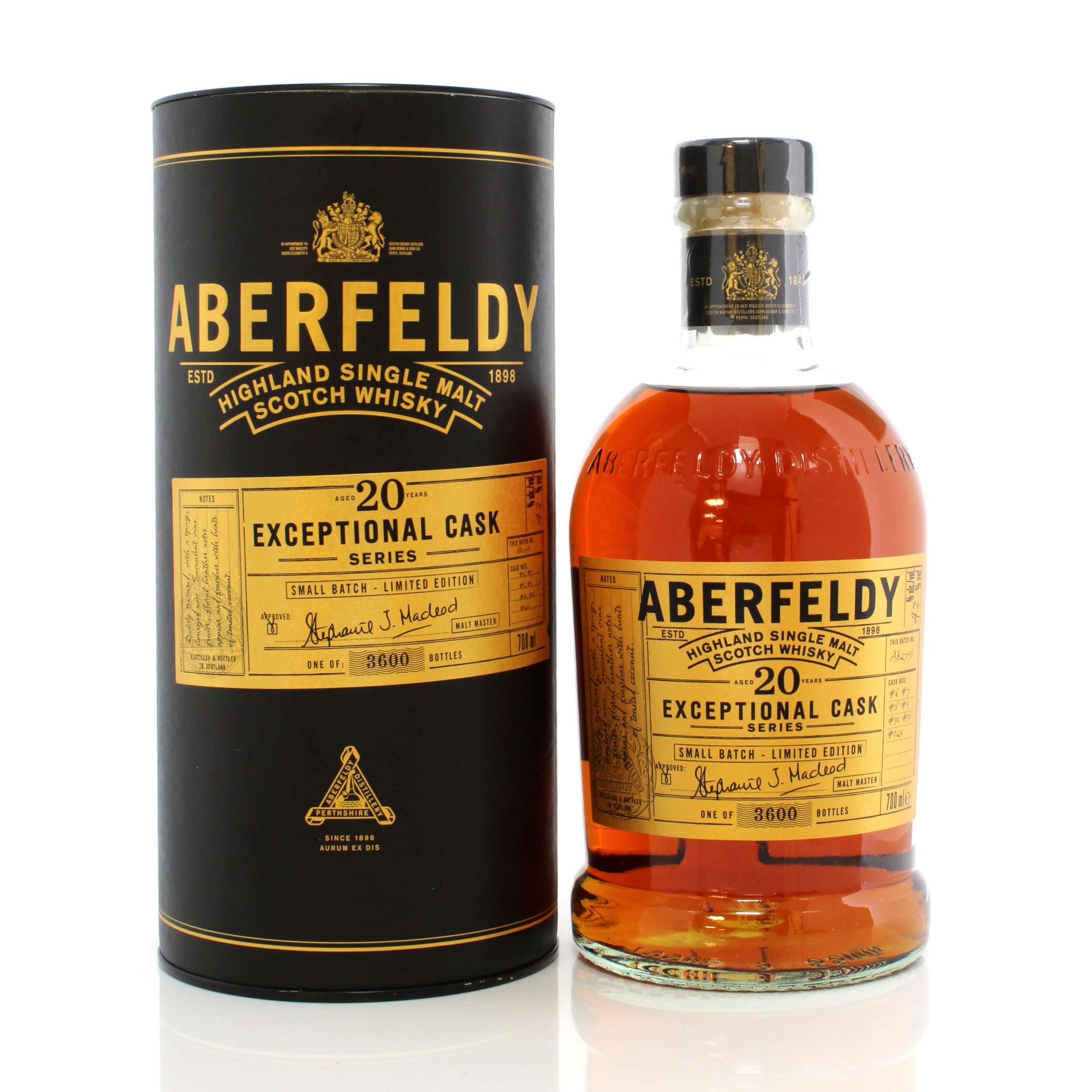 ABERFELDY 20 YEAR OLD EXCEPTIONAL CASK SERIES