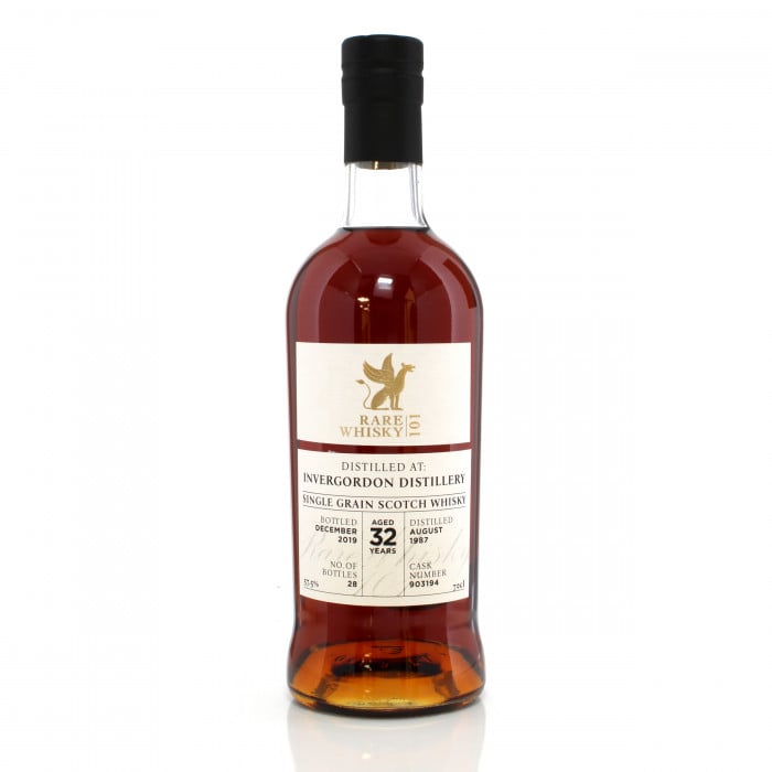Invergordon 1987 32 Year Old Single Cask #903194 Rare Whisky 101