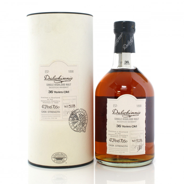 Dalwhinnie 1966 36 Year Old Cask Strength