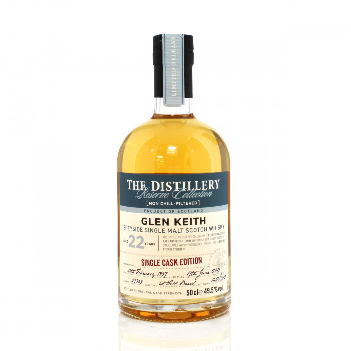 Glen Keith 1997 22 Year Old Single Cask #27969 Distillery Reserve Collection