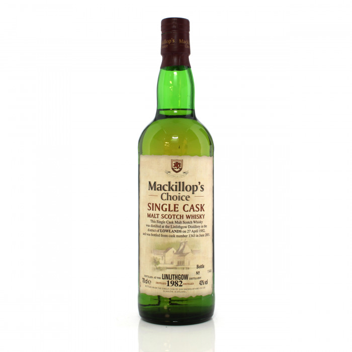 Linlithgow 1982 19 Year Old Single Cask #1343 Mackillop's Choice - World of Whiskies