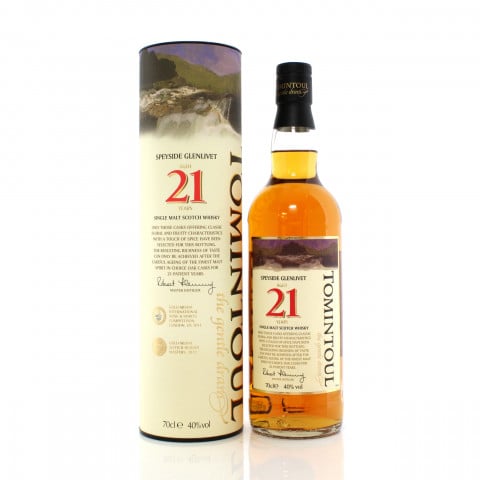 TOMINTOUL 21 YEAR OLD