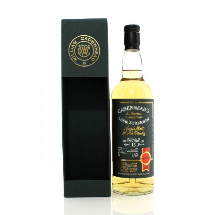 Old Pulteney 2006 13 Year Old Cadenhead's Authentic Collection