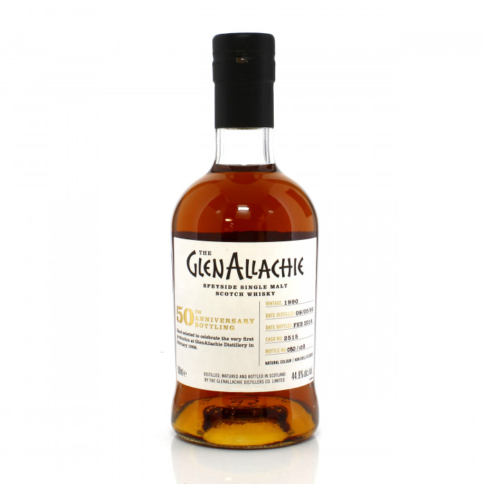 GlenAllachie 1990 27 Year Old Single Cask #2515 - 50th Anniversary