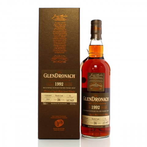 GlenDronach 1992 26 Year Old Single Cask 81 The Whisky Shop