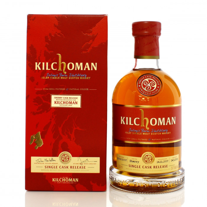 Kilchoman 2007 5 Year Old Single Cask #3009 - Distillery Shop Exclusive