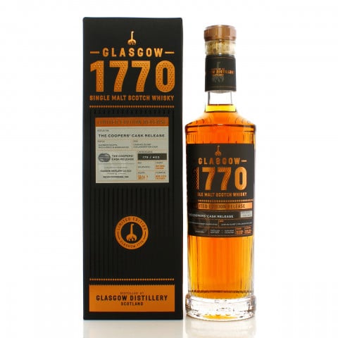 Glasgow Distillery Co 1770 2015 5 Year Old Single Cask 15087 Coopers Cask Release