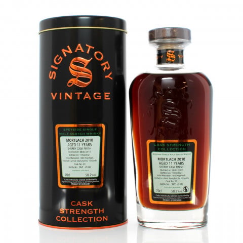 Mortlach 2010 11 Year Old Single Cask 20 Signatory Vintage