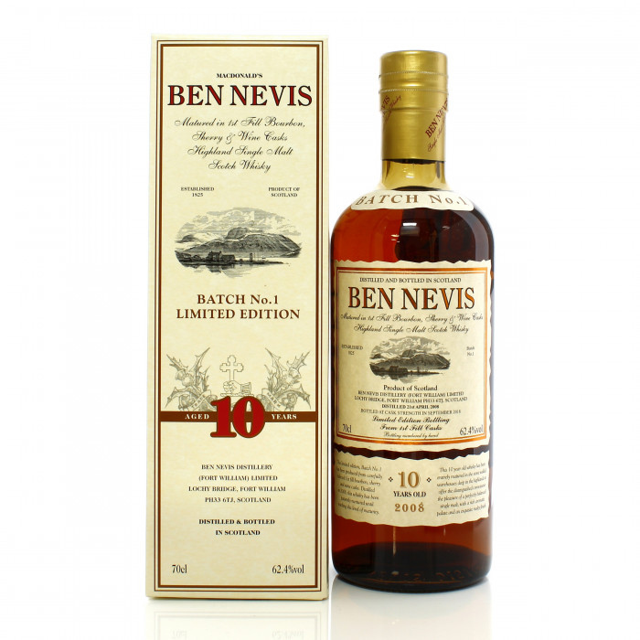 Ben Nevis 10 Year Old Limited Edition Batch No.1