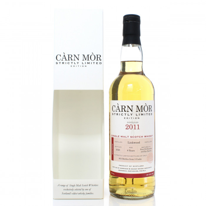 Linkwood 2011 8 Year Old Carn Mor Strictly Limited