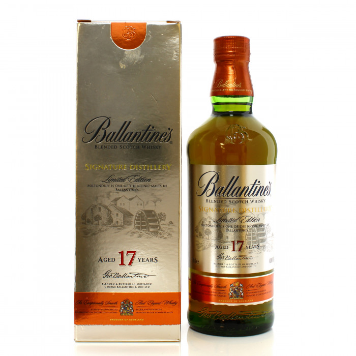 Ballantine's 17 Year Old Signature Distillery Miltonduff 