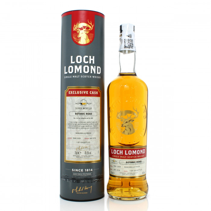 Loch Lomond 2009 8 Year Old Release No.2 Botanic Road - Southport Whisky Club