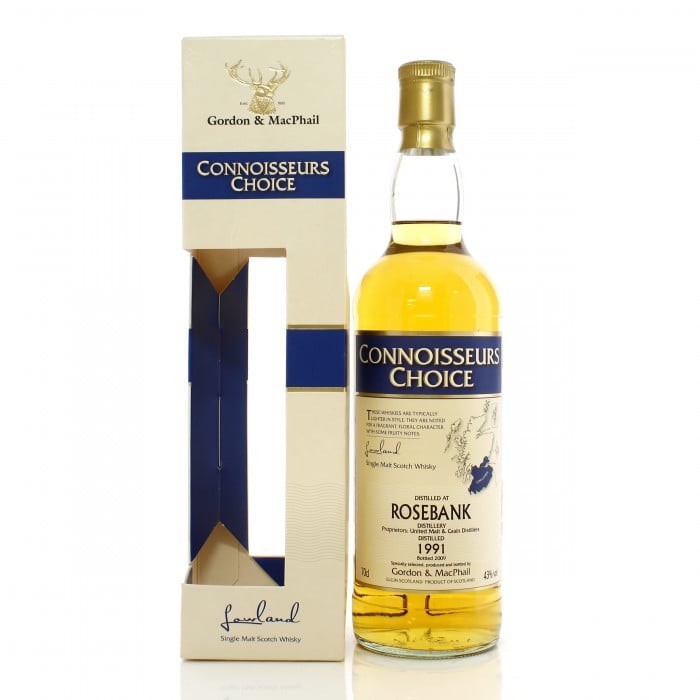 Rosebank 1991 Gordon & MacPhail Connoisseurs Choice