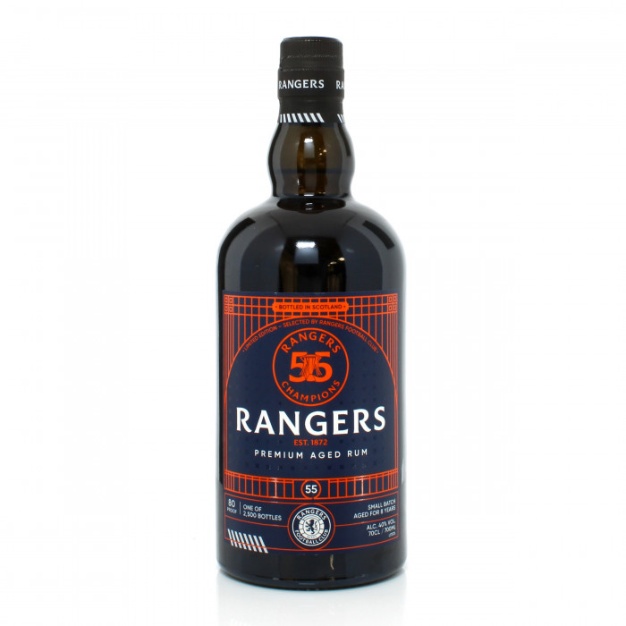 Rangers Champions 55 8 Year Old Small Batch Rum Douglas Laing 