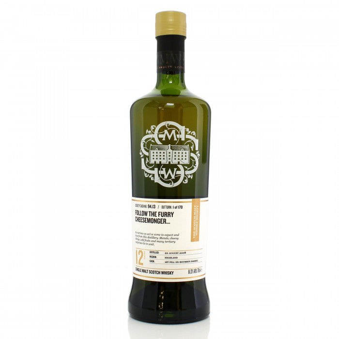 Fettercairn 2008 12 Year Old SMWS 94.13
