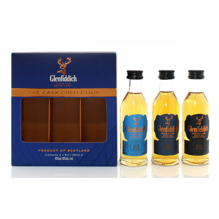 Glenfiddich The Cask Collection Tasting Set 3 x 5cl