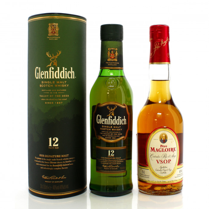 Glenfiddich 12 Year Old & Pere Magloire VSOP