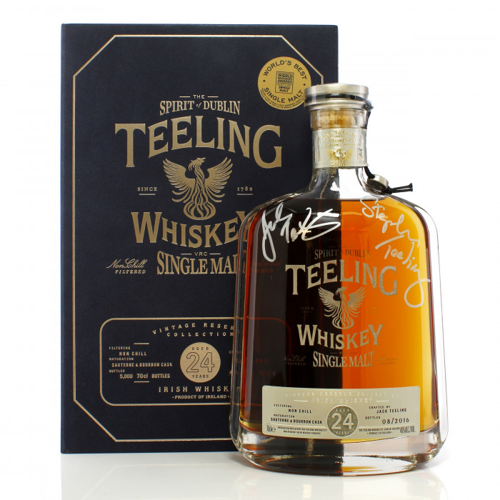 Teeling 24 Year Old - Signed