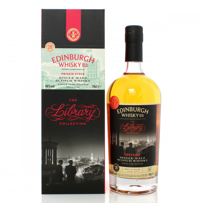 Glen Grant 1996 20 Year Old Single Cask Edinburgh Whisky Ltd. The Library Collection