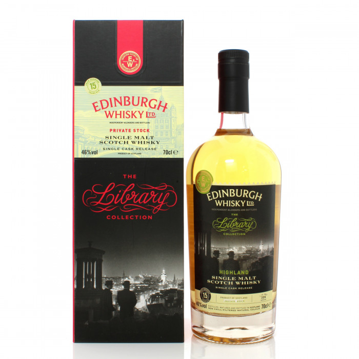 Ardmore 2002 15 Year Old Single Cask Edinburgh Whisky Ltd. The Library Collection