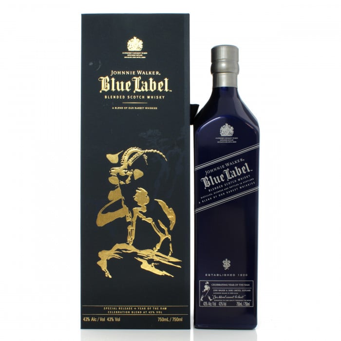 Johnnie Walker Blue Label Year of the Ram 2015 Auction A30531 ...
