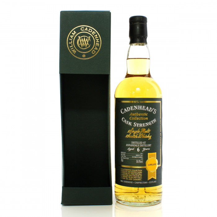 Annandale 2015 6 Year Old Cadenhead's Authentic Collection