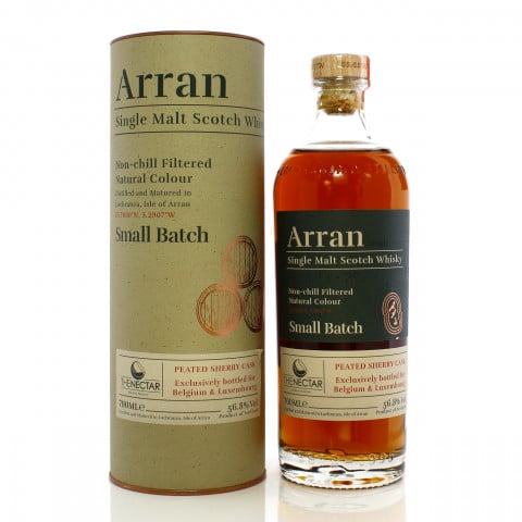 Arran Small Batch Peated Sherry Bourbon Cask 20ppm The Nectar