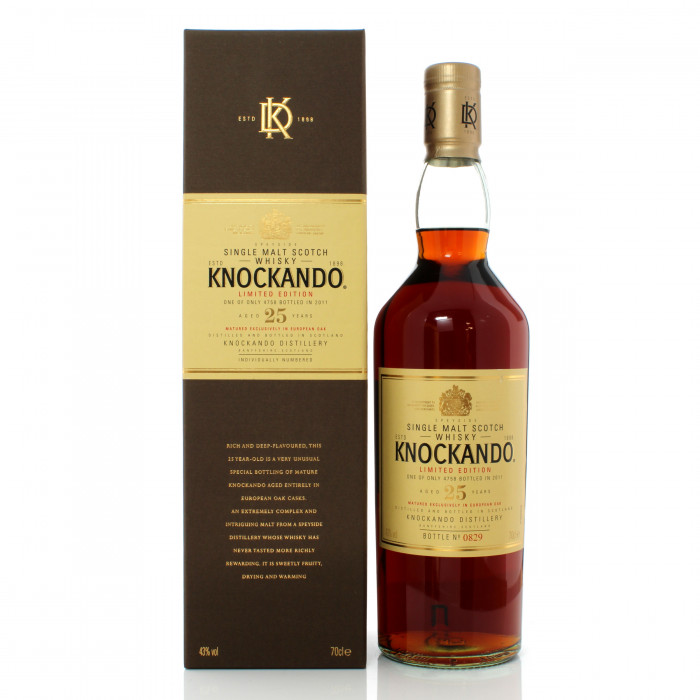 Knockando 1985 25 Year Old 2011 Special Release