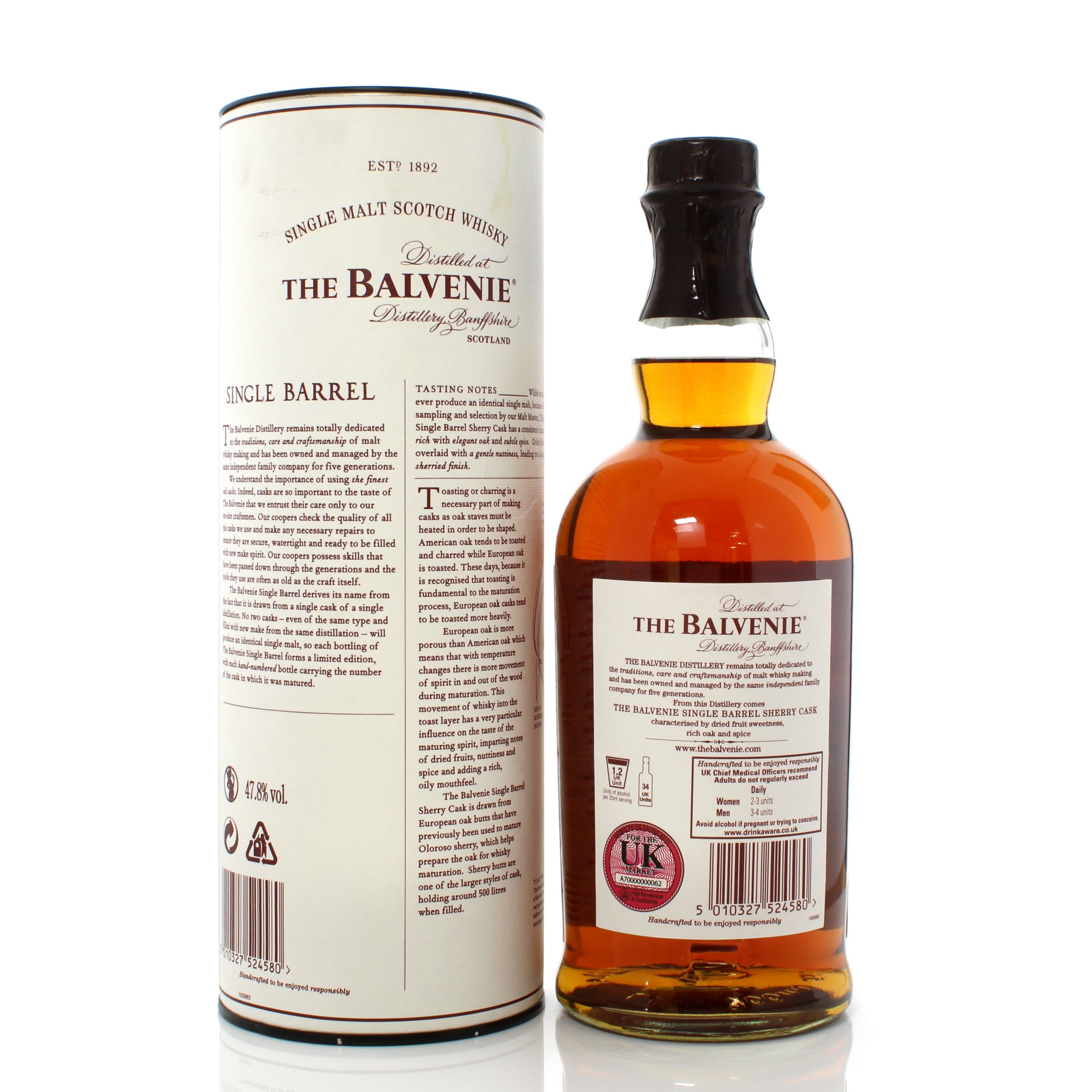 Balvenie 15 Year Old Single Barrel #16284 Sherry Cask Auction