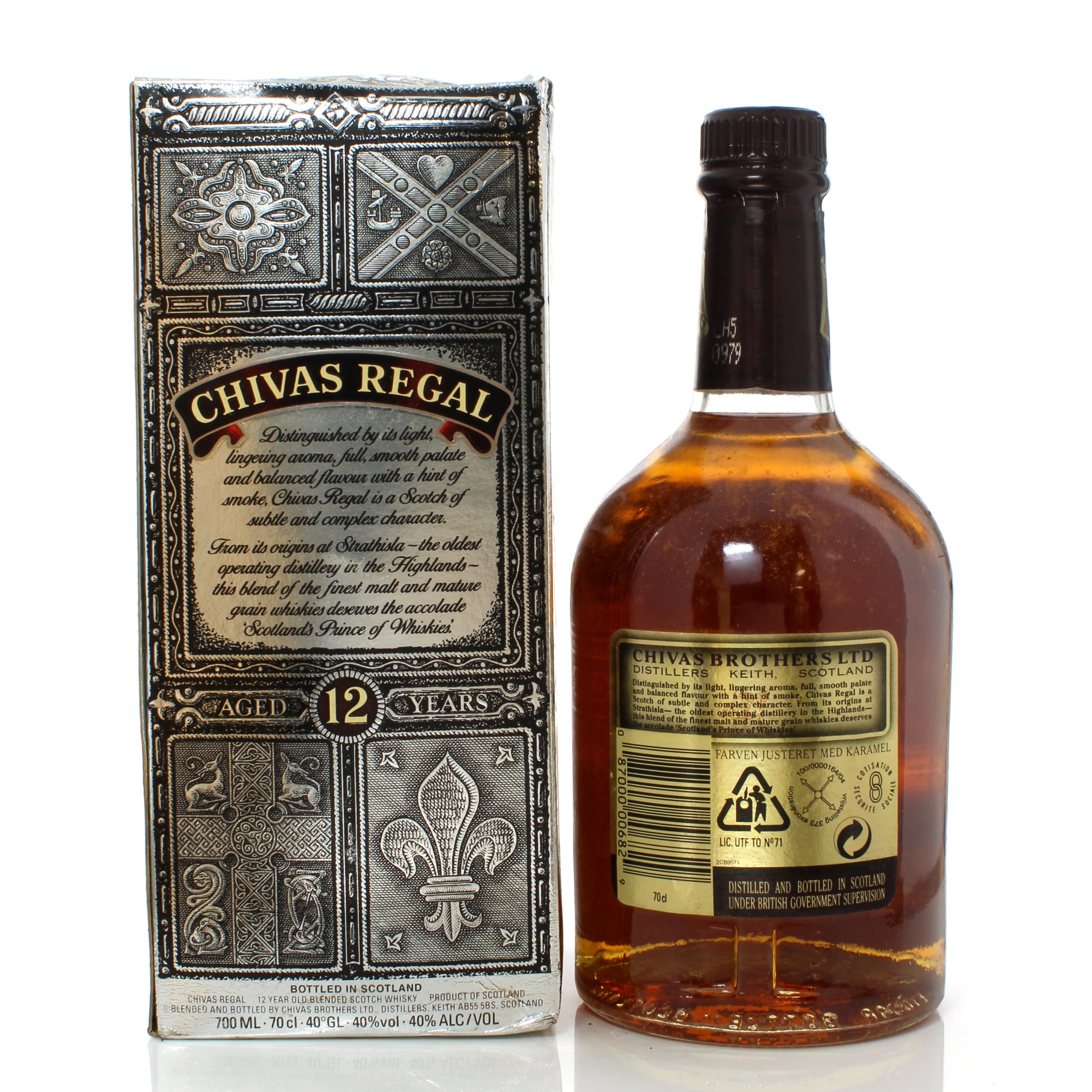 Chivas Regal 12 Year Old Auction A32477 | The Whisky Shop Auctions