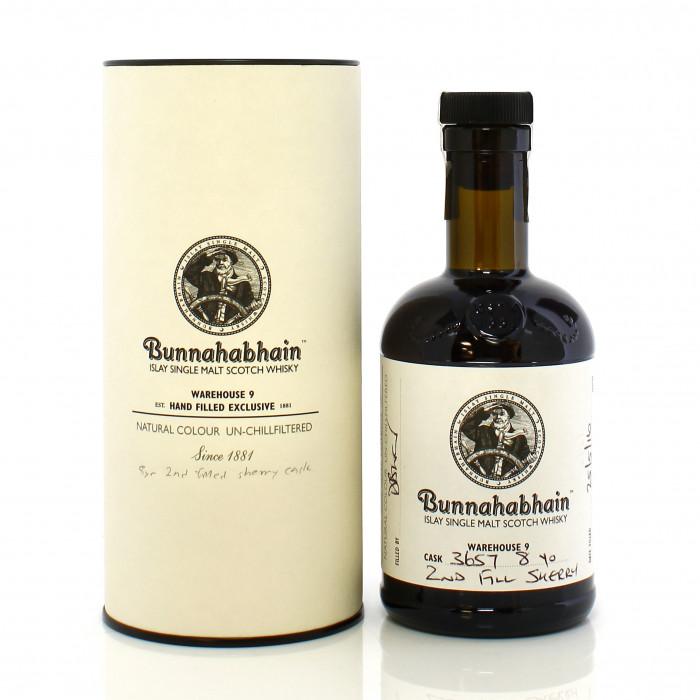 Bunnahabhain 8 Year Old Single Cask #3657 Hand Filled 2nd Fill Sherry Finish
