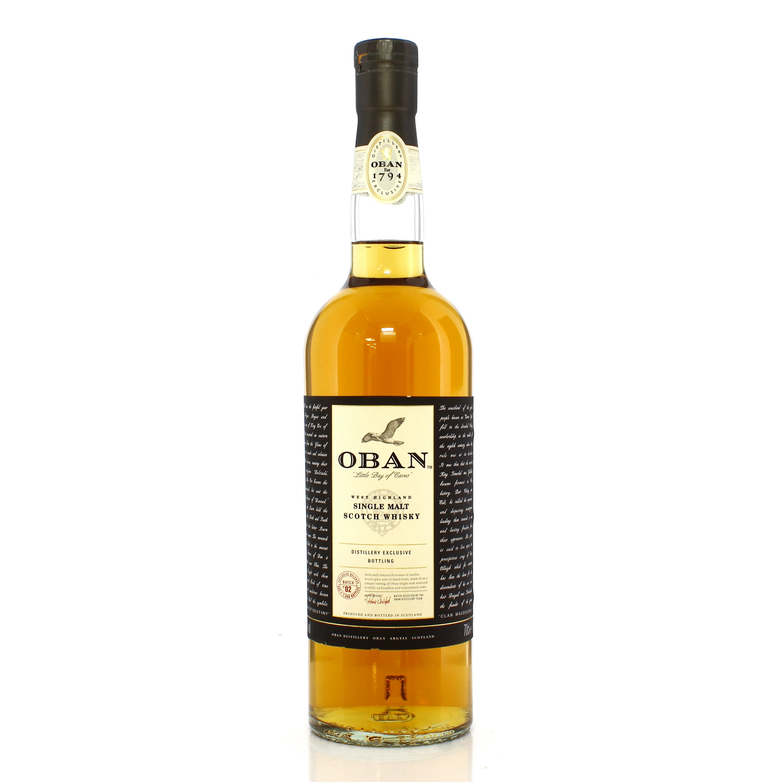 Oban Distillery Exclusive Bottling Batch No.2