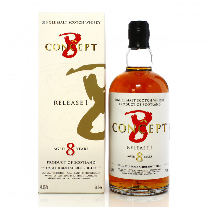Blair Athol 2012 8 Year Old Global Whisky Concept 8 Release 1