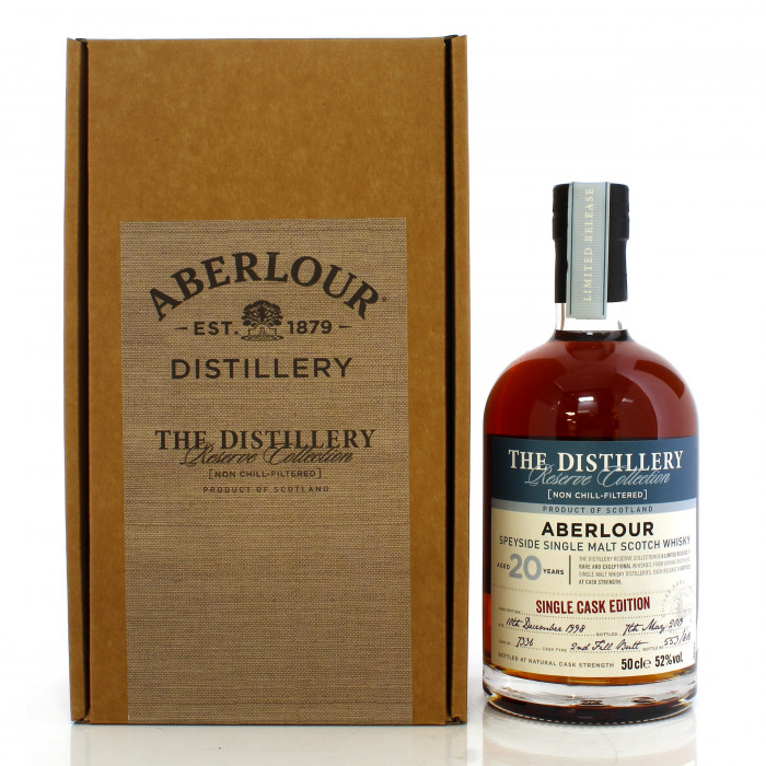 Aberlour 1998 20 Year Old Single Cask #7336 Distillery Reserve Collection