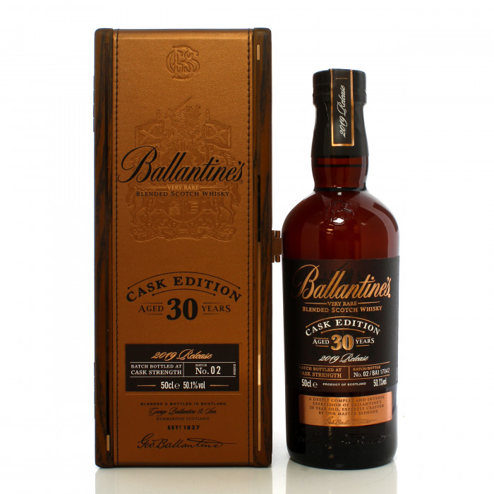 Ballantine's 30 Year Old Single Cask Cask Edition Batch No.2 - Travel Retail