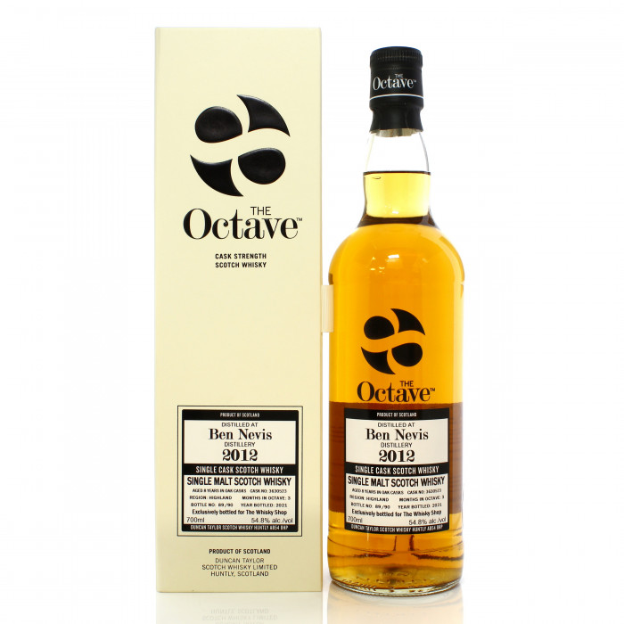 Ben Nevis 2012 8 Year Old Single Cask #3630523 Duncan Taylor The Octave - TWS