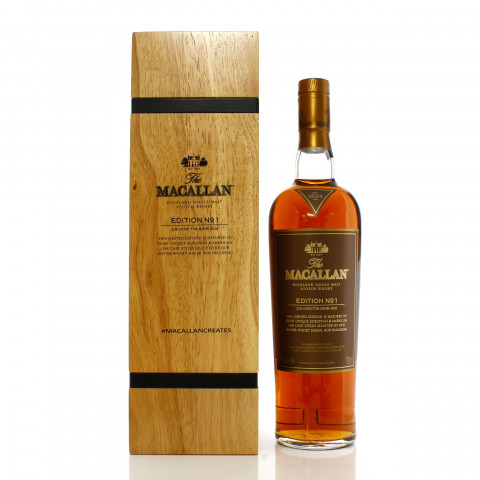 Macallan Edition No.1 Wooden Box