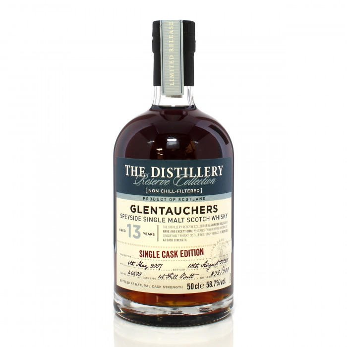 Glentauchers 2007 13 Year Old Single Cask #44500 Distillery Reserve Collection