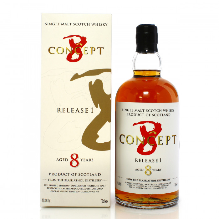 Blair Athol 2012 8 Year Old Global Whisky Concept 8 Release 1