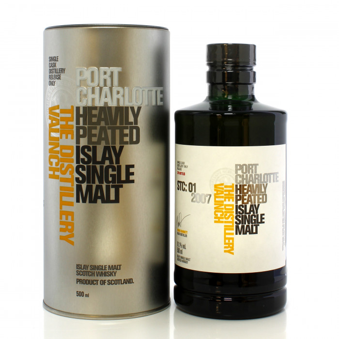 Port Charlotte 2007 12 Year Old Single Cask #2190 Valinch STC:01