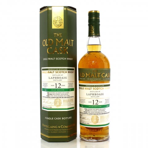 Laphroaig 2006 12 Year Old Single Cask 14745 Hunter Laing Old Malt Cask Feis Ile 2018 Ardnahoe Di
