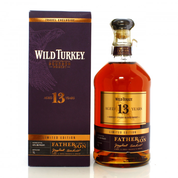 Wild Turkey 13 Year Old Father and Son - Travel Retail