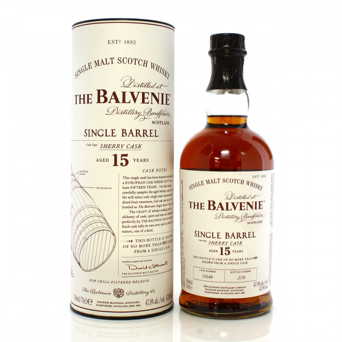 Balvenie 15 Year Old Single Barrel #15649 Sherry Cask