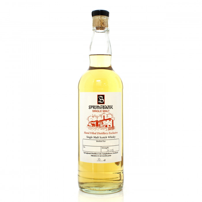 Springbank Hand Filled Distillery Exclusive