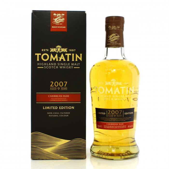 Tomatin 2007 9 Year Old Rum Cask