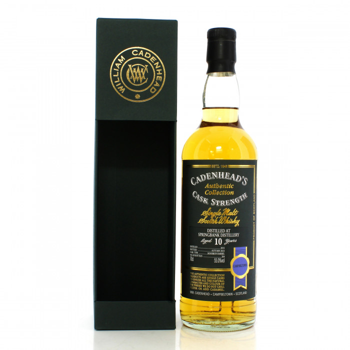 Springbank 2011 10 Year Old Cadenhead's Authentic Collection