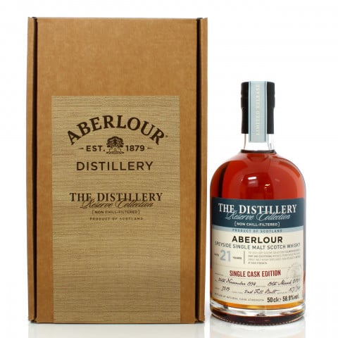 ABERLOUR 1998 21 YEAR OLD DISTILLERY RESERVE COLLECTION 50CL