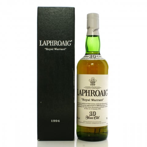 Laphroaig 10 Year Old Royal Warrant