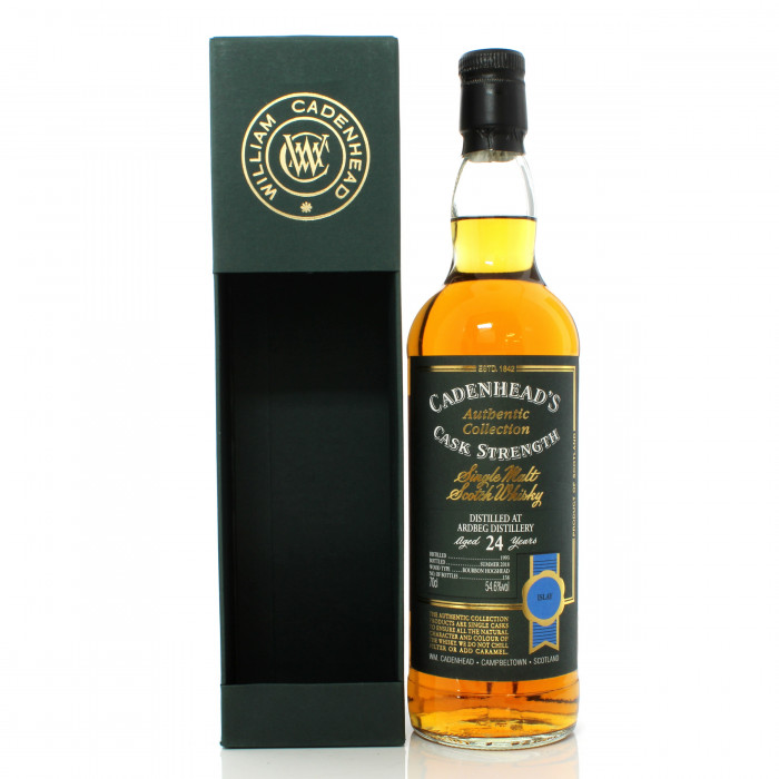 Ardbeg 1993 24 Year Old Single Cask Cadenhead's Authentic Collection