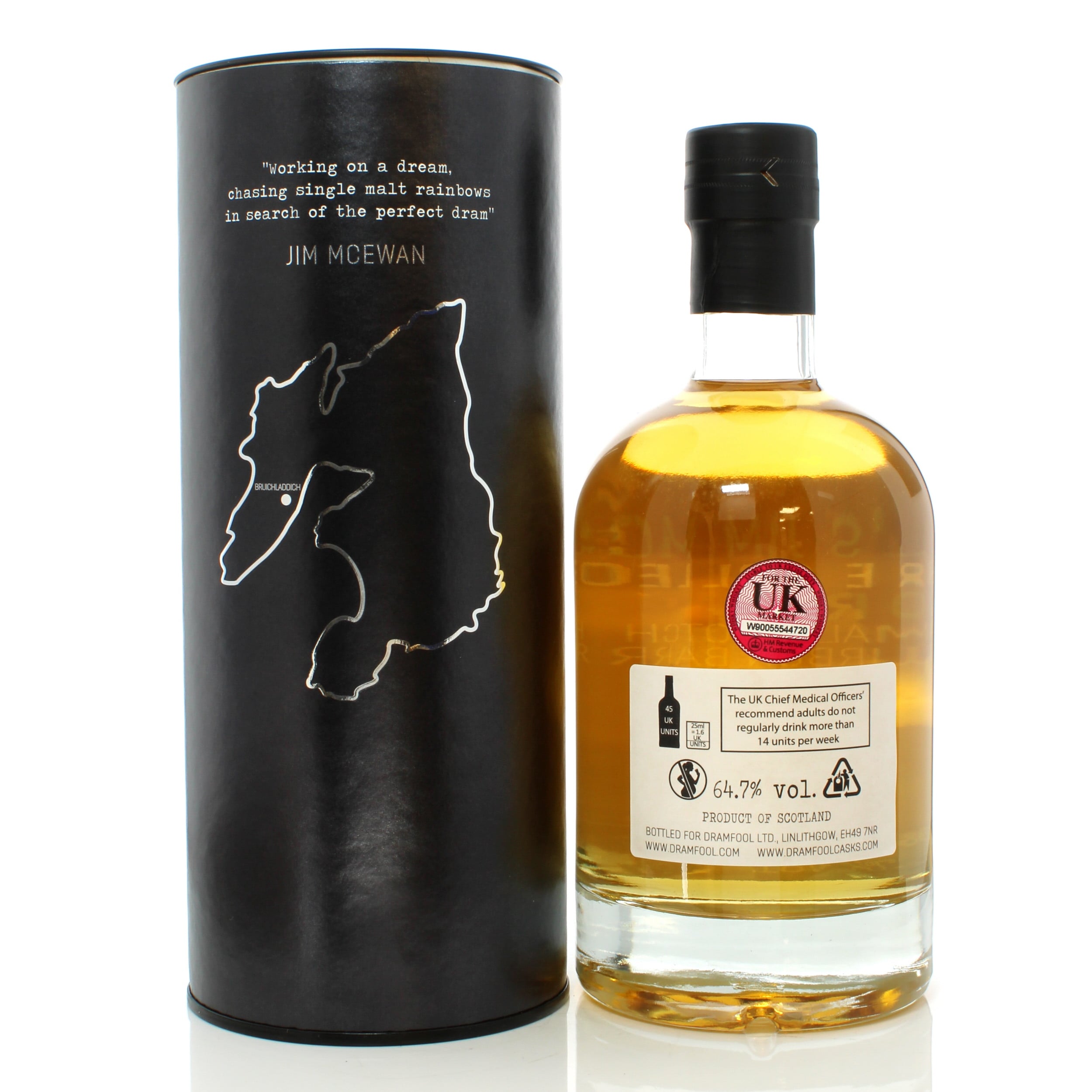 Octomore 2014 6 Year Old Single Cask #5390 Dramfool's Jim McEwan